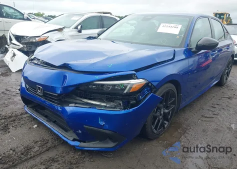 2024 Honda Civic Sport z USA, uszkodzony, nr VIN 2HGFE2F57RH557637